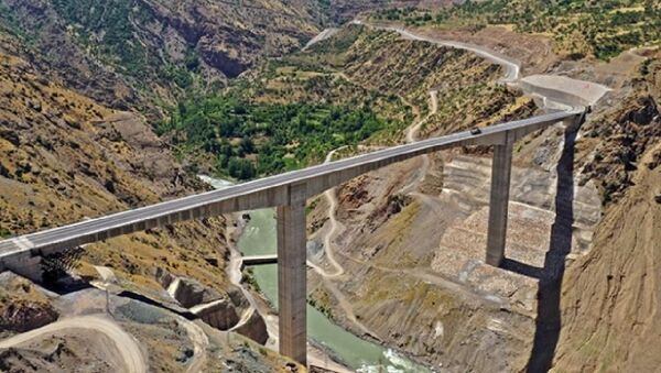 Türkiye'nin en yüksek köprüsü cumartesi açılıyor - Sputnik Türkiye