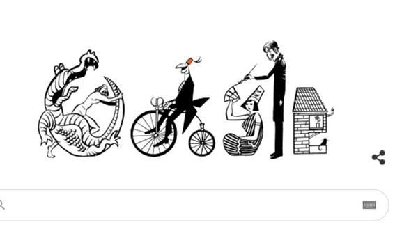 Google, Turhan Selçuk'un 98. doğum yıl dönümü için doodle hazırladı - Sputnik Türkiye