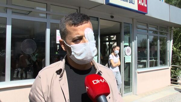 Saldırıya uğrayan sağlık çalışanı  Rıfat Babayiğit - Sputnik Türkiye