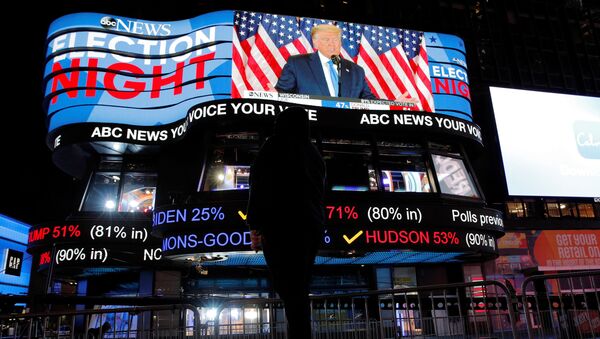 ABD - seçim - başkanlık seçimi - Donald Trump'ın fotoğrafı - Sputnik Türkiye