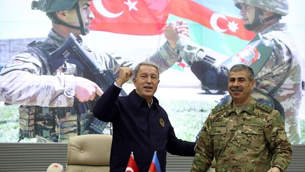 Akar ve Komutanlar Azerbaycan'da - Sputnik Türkiye