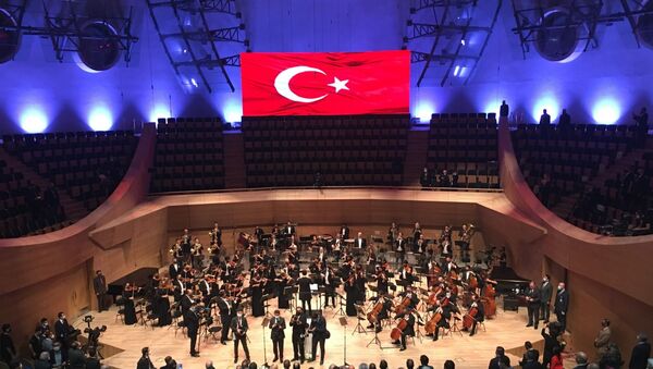 Ankara'da Cumhurbaşkanlığı Senfoni Orkestrası'nın açılışı  - Sputnik Türkiye