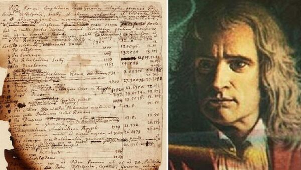 Modern fiziğin temellerini atan İngiliz fizikçi Isaac Newton - Sputnik Türkiye
