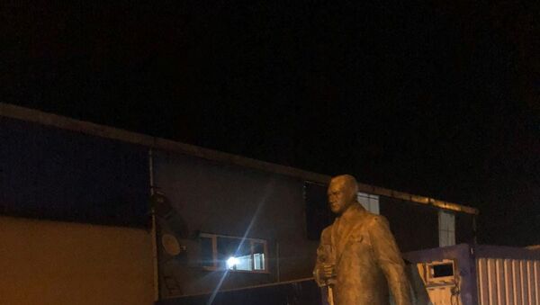 hurdacıya satıldığı iddia edilen Atatürk heykeli - Sputnik Türkiye