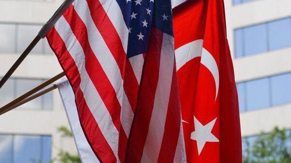 ABD Türkiye bayrakları - Sputnik Türkiye