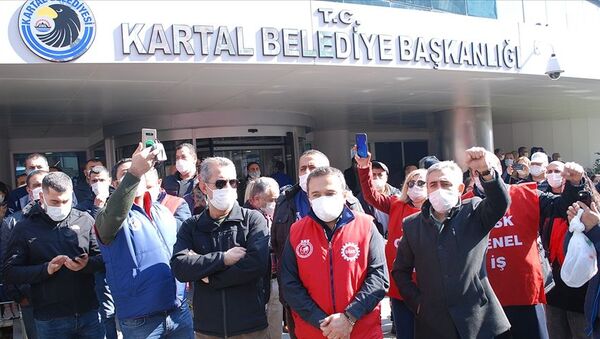 Kartal Belediyesi, grev kararı - Sputnik Türkiye