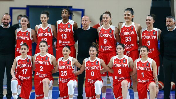  A Milli Kadın Basketbol Takımı, FIBA 2021 Avrupa Kadınlar Basketbol Şampiyonası  - Sputnik Türkiye