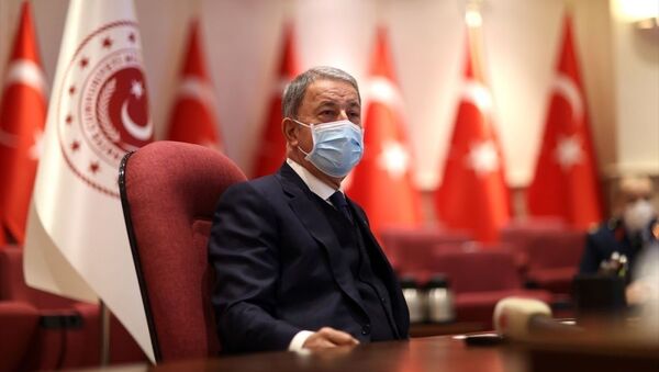 Milli Savunma Bakanı Akar, 14 Mart Tıp Bayramı dolayısıyla sağlık personeliyle bir araya geldi - Sputnik Türkiye