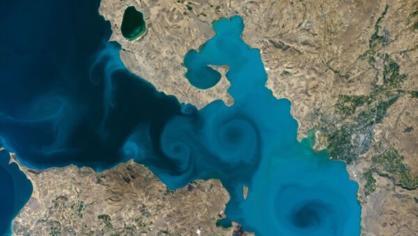 Van gölü uzay - Sputnik Türkiye
