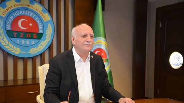 Türkiye Ziraat Odaları Birliği Genel Başkanı Şemsi Bayraktar - Sputnik Türkiye