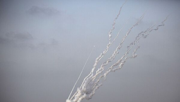 Hamas'tan roket saldırısı - Sputnik Türkiye
