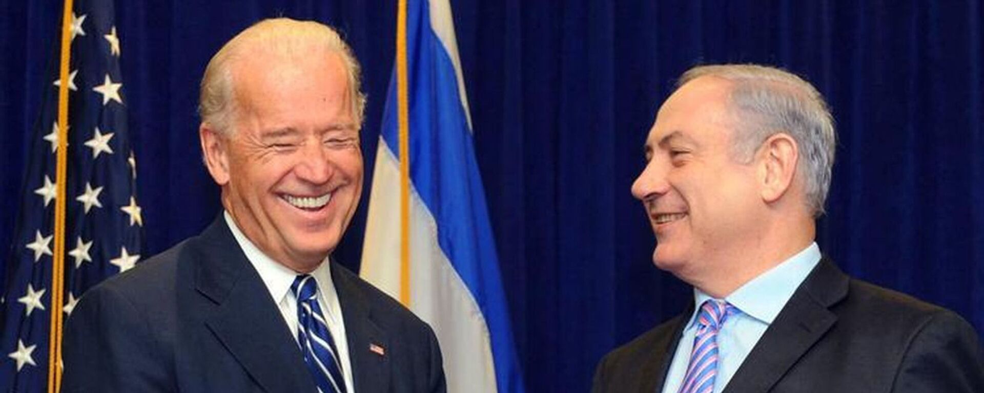Joe Biden- İsrail Başbakanı Benyamin Netanyahu  - Sputnik Türkiye, 1920, 18.05.2021