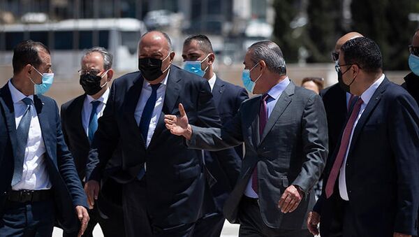 Mısır Dışişleri Bakanı Şukri'den Ramallah'a resmi ziyaret - Sputnik Türkiye