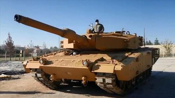 Leopard 2A4 tank - Sputnik Türkiye