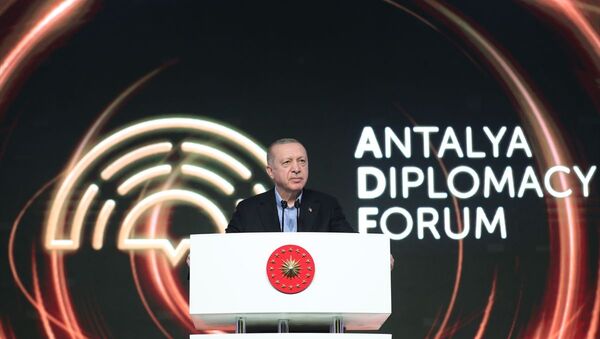 Recep Tayyip Erdoğan - Antalya diplomasi forumu - Sputnik Türkiye