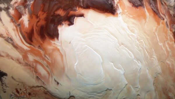 Mars buz örtüsü, güney kutbu - Sputnik Türkiye