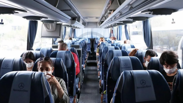 otobüs, otobüsle yolculuk, şehirlerarası otobüs - Sputnik Türkiye