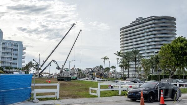 Miami'de çöken binada can kaybı 27’ye yükseldi - Sputnik Türkiye