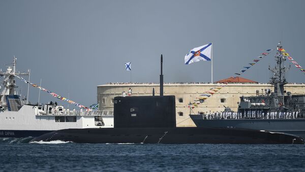 Rusya Karadeniz Filosu - Kolpino denizaltısı - Sputnik Türkiye