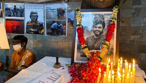 Pulitzer ödüllü Hintli foto muhabir, Taliban tarafından öldürüldü - Sputnik Türkiye