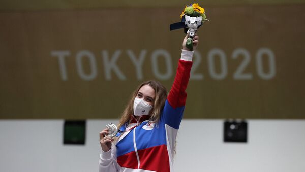 Tokyo Olimpiyatları’nda Rus ekibin ilk madalyası geldi - Sputnik Türkiye