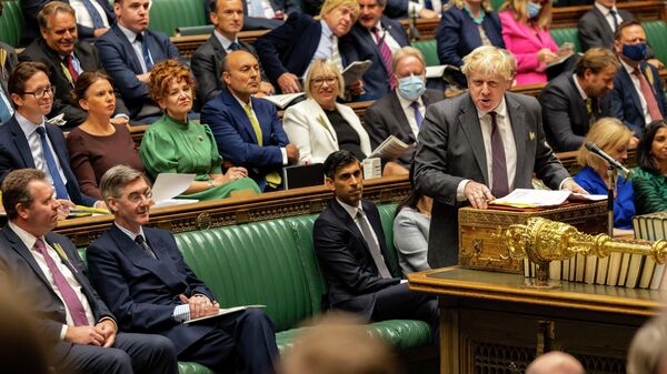 İngiltere Parlamentosu, Boris Johnson - Sputnik Türkiye
