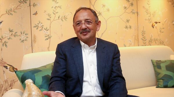 AK Parti Genel Başkan Yardımcısı ve Yerel Yönetimler Başkanı Mehmet Özhaseki - Sputnik Türkiye
