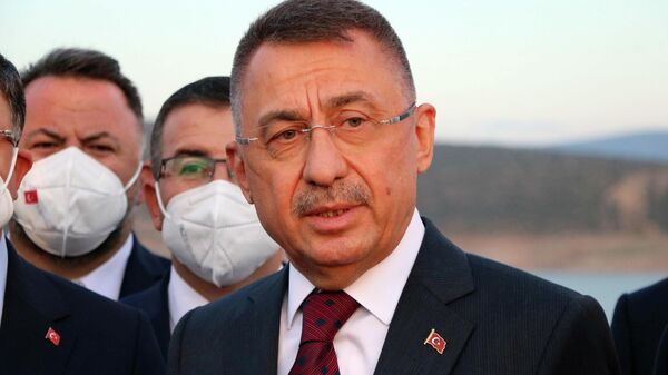 Cumhurbaşkanı Yardımcısı Fuat Oktay - Sputnik Türkiye