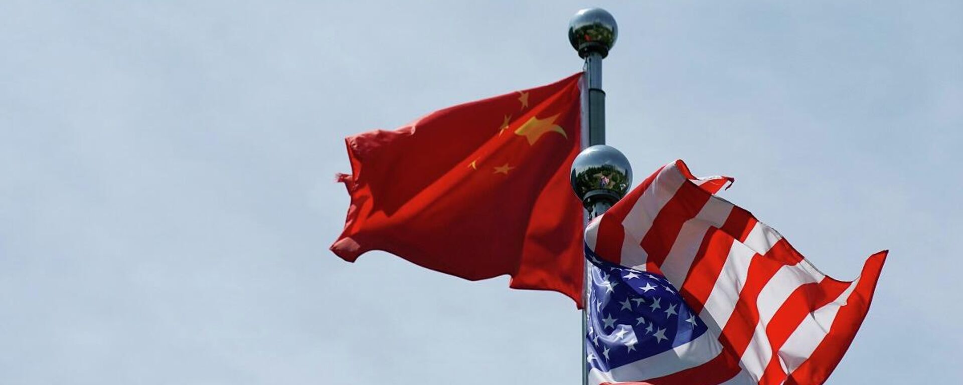 ABD - Çin bayrağı - Sputnik Türkiye, 1920, 19.04.2024