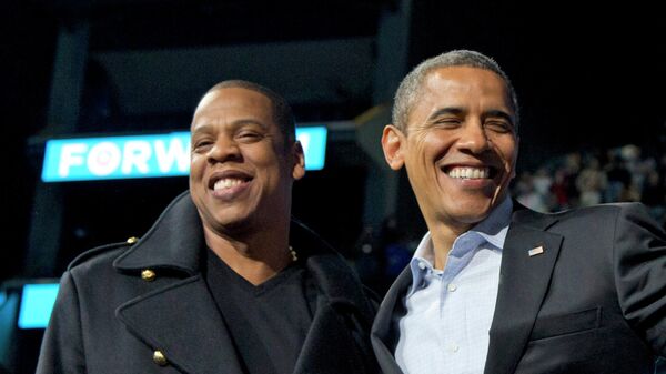 Jay-Z ve Barack Obama - Sputnik Türkiye