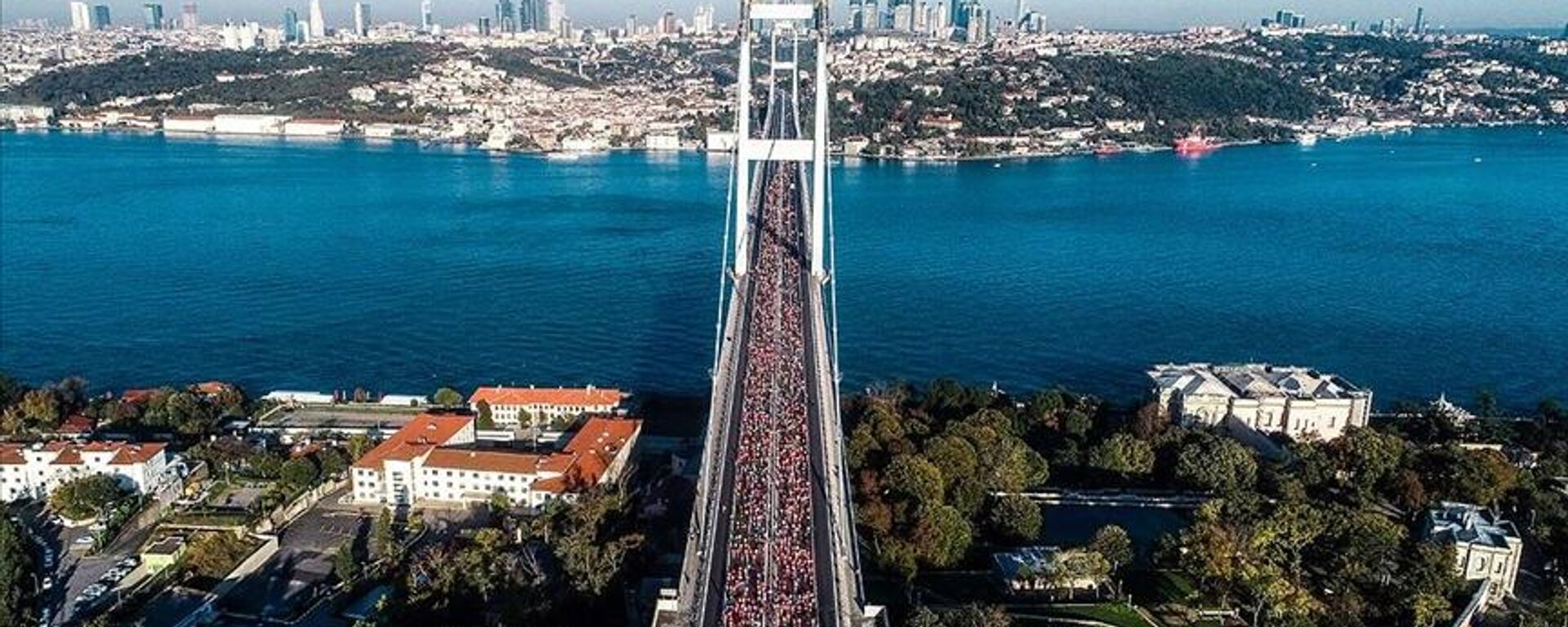 43. İstanbul Maratonu başladı - Sputnik Türkiye, 1920, 07.11.2021