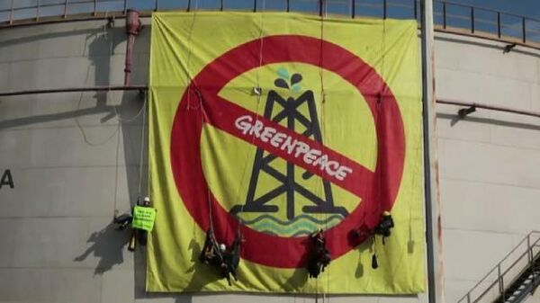 Greenpeace, doğal gaz, petrol arama - Sputnik Türkiye