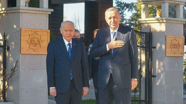 Erdoğan-Bahçeli - Sputnik Türkiye
