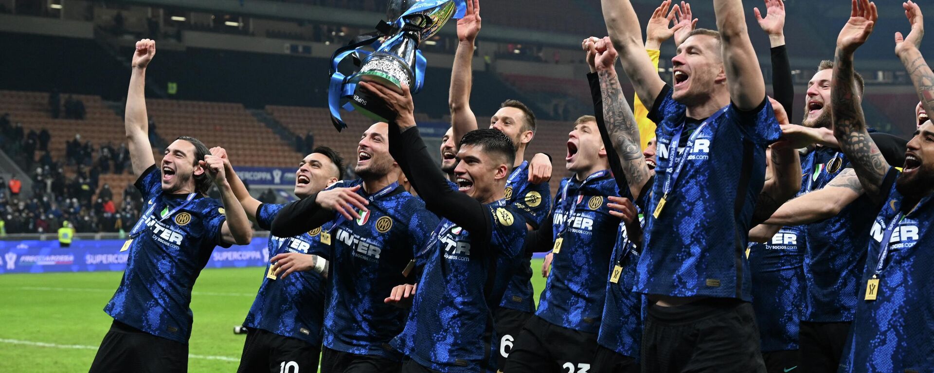 İtalya Süper Kupası'nı Inter kazandı - Sputnik Türkiye, 1920, 13.01.2022