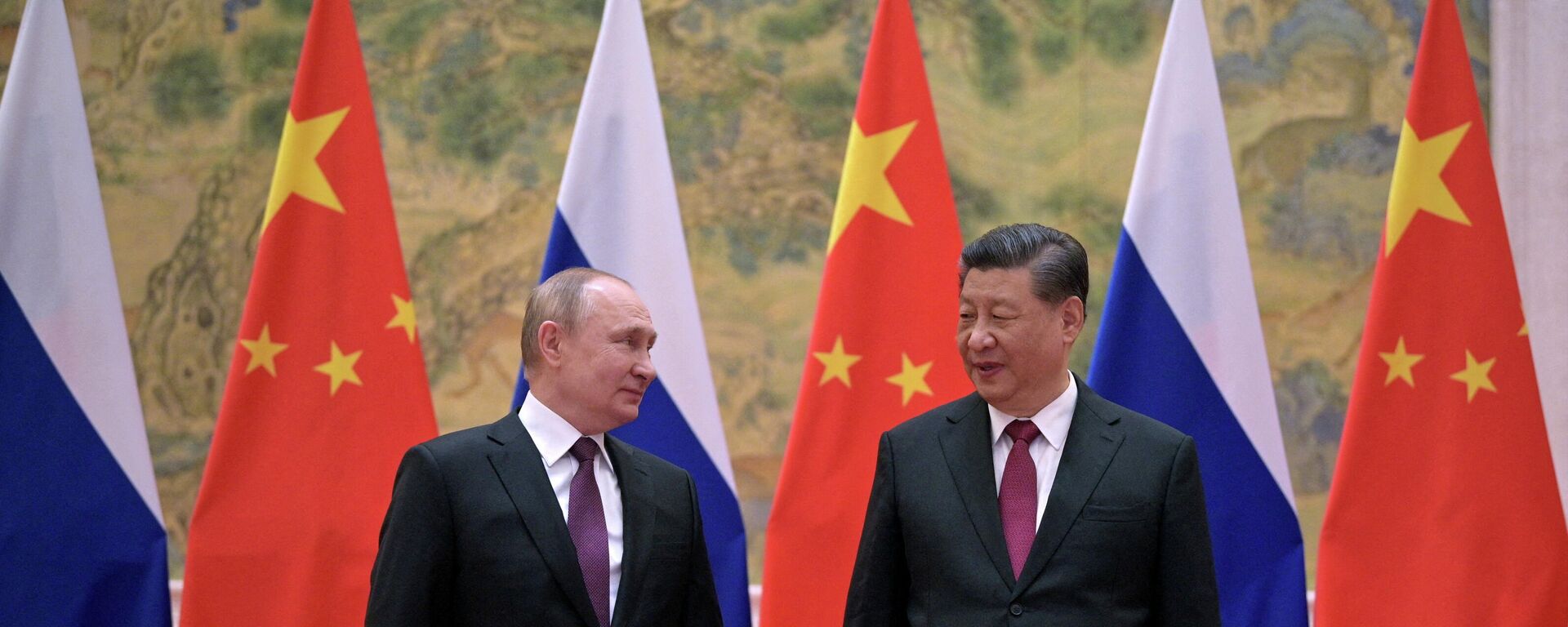 Rusya Devlet Başkanı Vladimir Putin ve Çin Devlet Başkanı Şi Cinping - Sputnik Türkiye, 1920, 04.02.2022