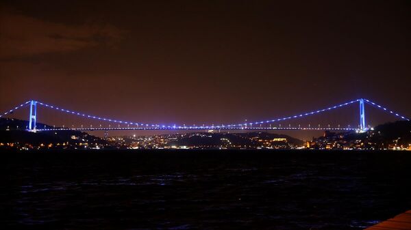 FSM Köprüsü, otizm, ışıklandırma - Sputnik Türkiye