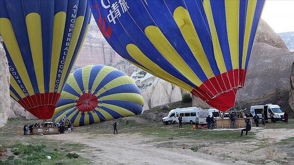 Kapadokya, uçan balon - Sputnik Türkiye