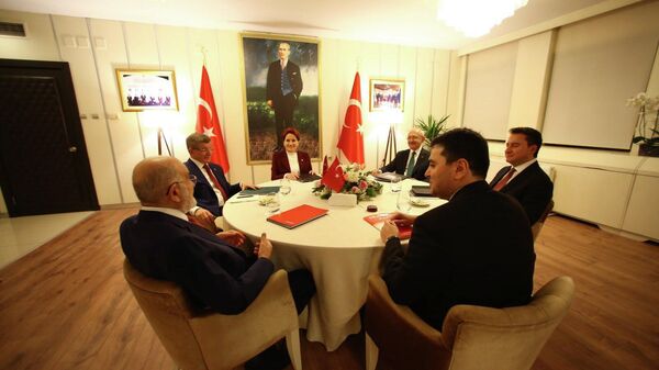 Altı muhalefet partisi toplantısı - Sputnik Türkiye