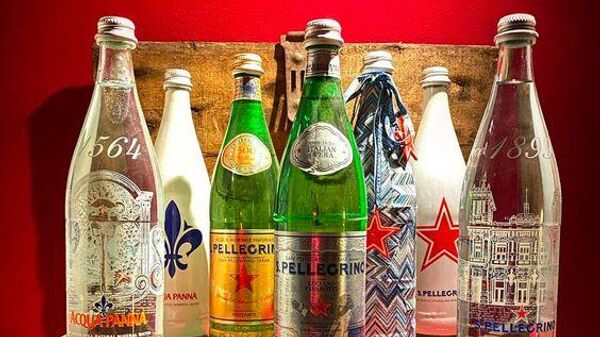 İtalyan maden suyu ve gazlı içecek markası Sanpellegrino'nun bazı ürünleri - Sputnik Türkiye