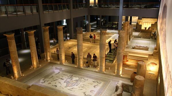 Zeugma Mozaik Müzesi akşam saatlerinde de gezilebilecek - Sputnik Türkiye