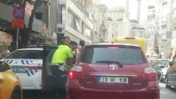 Alkollü sürücünün aracındaki köpek polisi ısırdı - Sputnik Türkiye