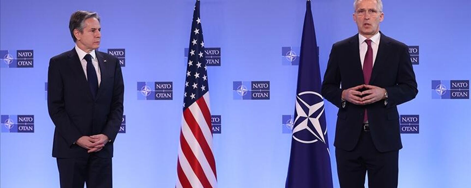 ABD Dışişleri Bakanı Antony Blinken ile NATO Genel Sekreteri Jens Stoltenberg - Sputnik Türkiye, 1920, 09.09.2022