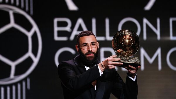 Karim Benzema 2022 Ballon d'Or  - Sputnik Türkiye
