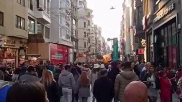 İstiklal Caddesi'nde patlama - Sputnik Türkiye