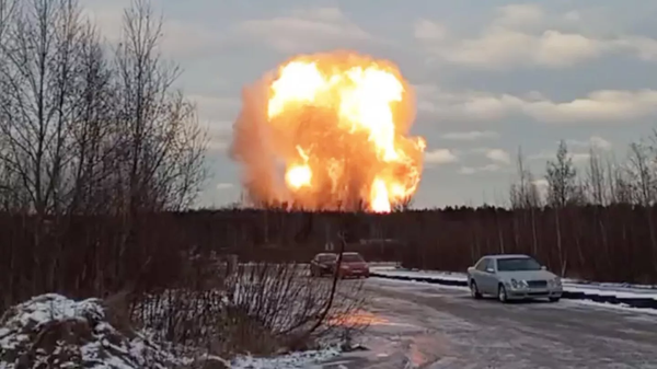 Rusya’da doğalgaz boru hattında patlama - Sputnik Türkiye
