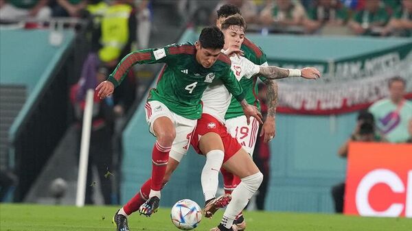 2022 FIFA Dünya Kupası'nda oynanan C Grubu maçında Meksika ile Polonya 0-0 berabere kaldı. - Sputnik Türkiye