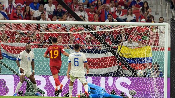 2022 FIFA Dünya Kupası'nda İspanya, E Grubu'ndaki ilk maçında Kosta Rika'yı 7-0 mağlup etti. - Sputnik Türkiye