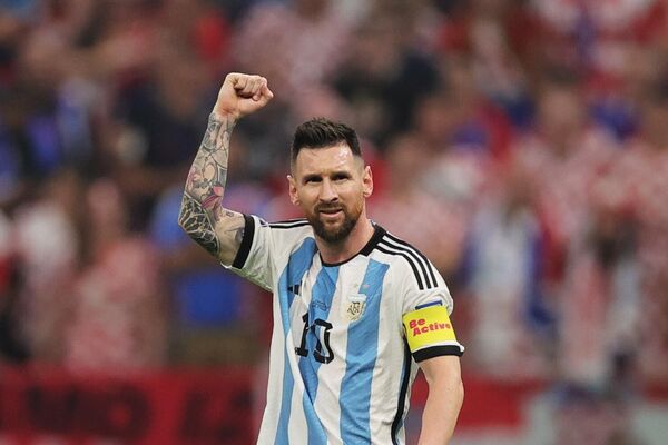 Lionel Messi, 5. kez katıldığı Dünya Kupası&#x27;nda toplam 11 gole ulaştı. - Sputnik Türkiye
