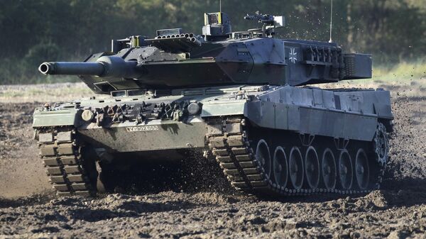 Leopard 2 tankı - Sputnik Türkiye