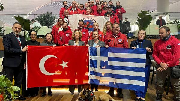 Yunan ekip ülkesine döndü - Sputnik Türkiye